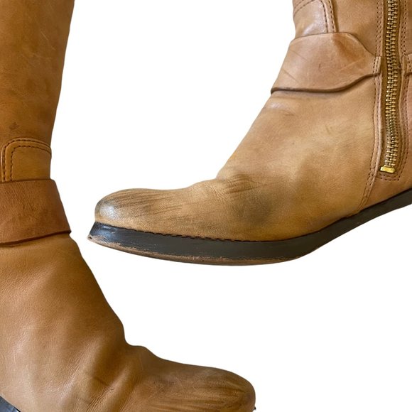 Michael Kors Brown Fulton Boots - Picture 5 of 9